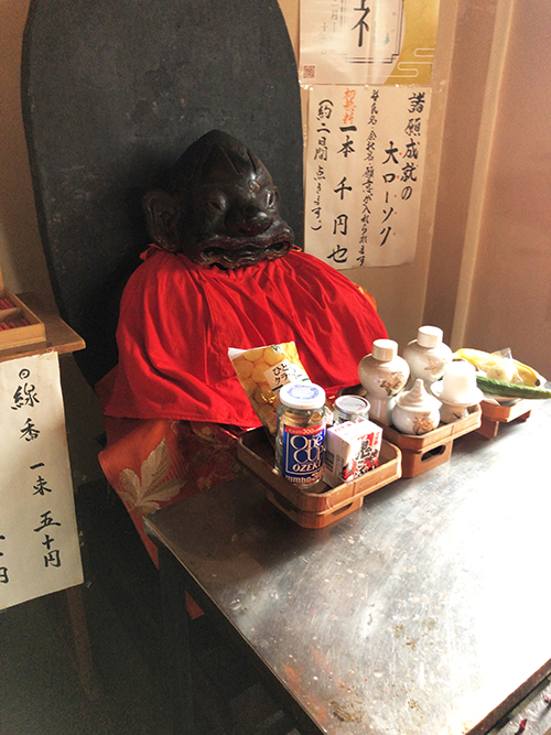 松尾稲荷神社　ビリケン